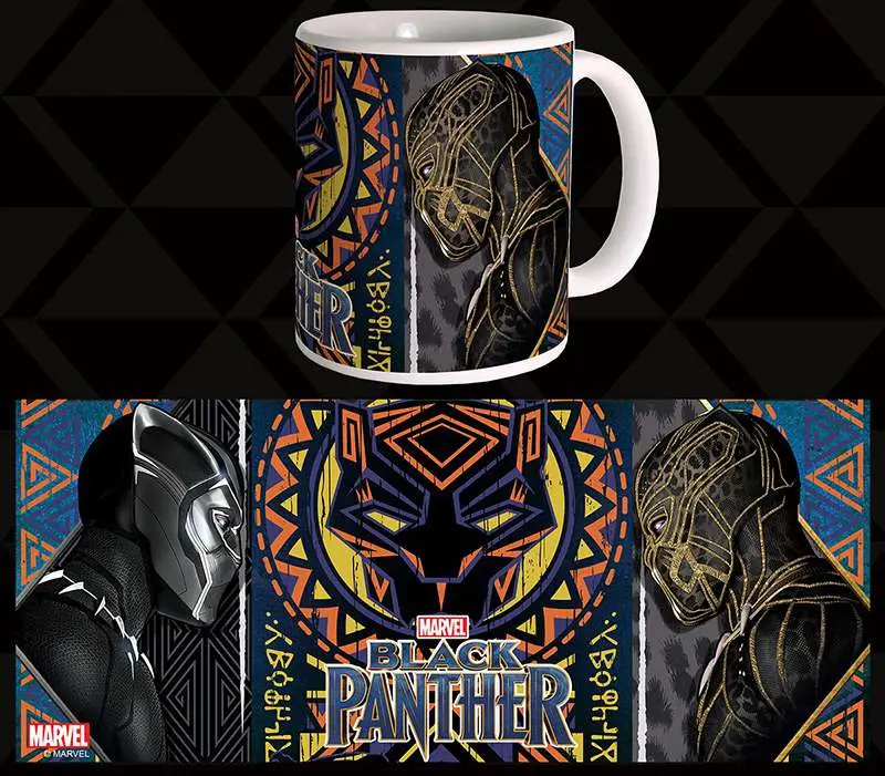 Mug black panther battle
